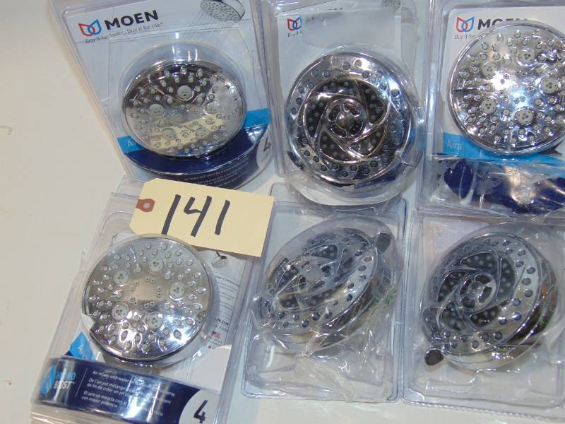 10 Showerhead in Chrome