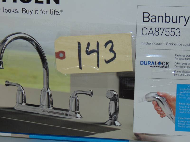 Banbury  Kitchen Faucet Chrome