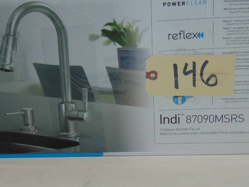 Indi Pull-Down Sprayer Kitchen Faucet  Stainless
