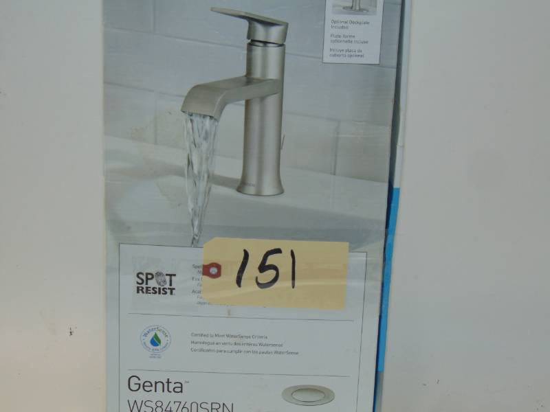 Genta  Bathroom Faucet Brushed Nickel