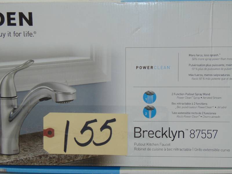 Brecklyn Pull-Out Sprayer Kitchen Faucet Chrome