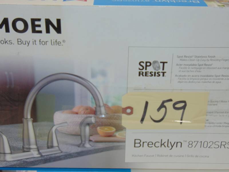 Brecklyn Kitchen Faucet Stainless