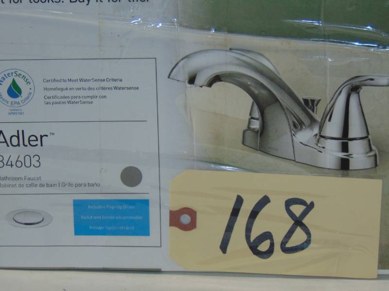Adler Bathroom Faucet in Chrome