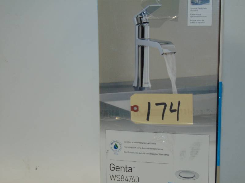Genta Bathroom Faucet Chrome