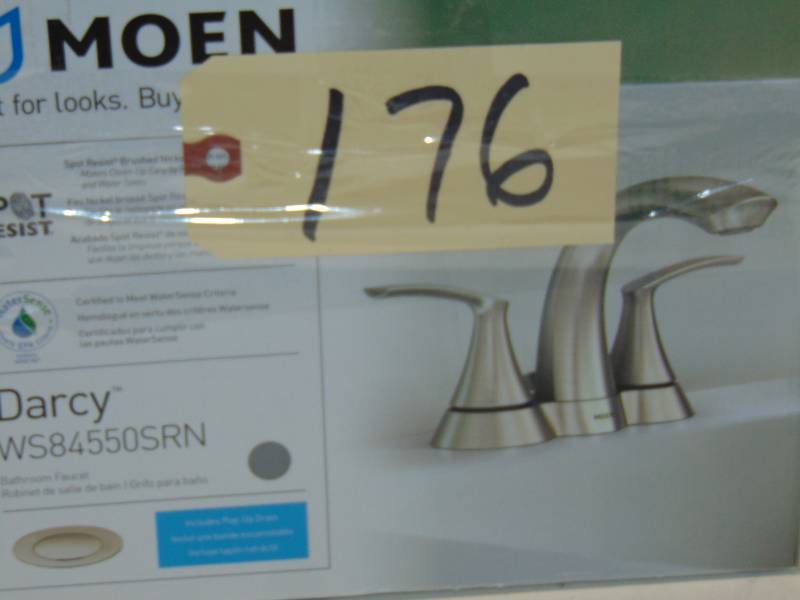 Darcy Bathroom Faucet  Brushed Nickel