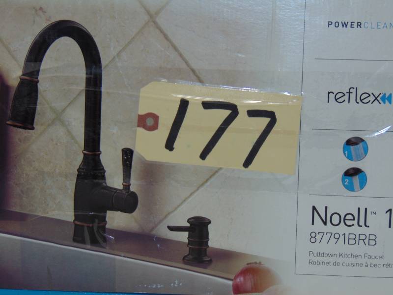 Noell Pull-Down Sprayer Kitchen Faucet Mediterranean Bronze