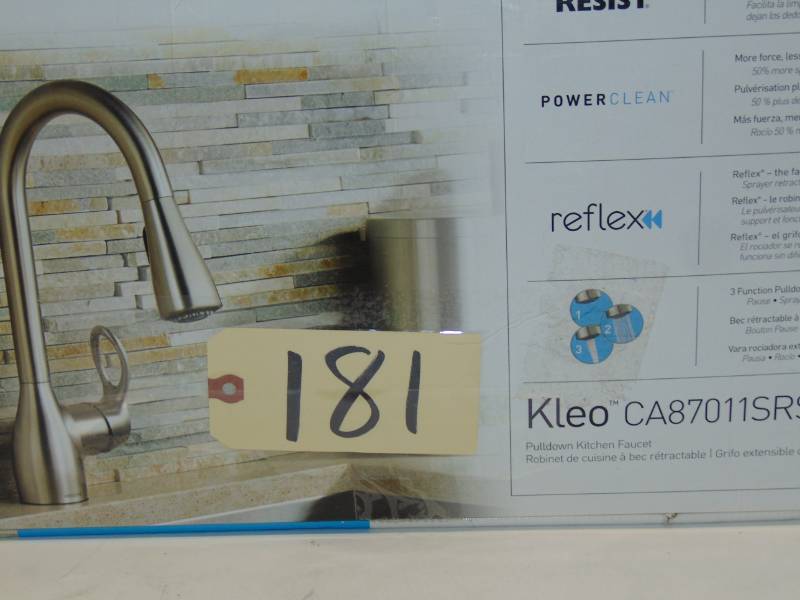 Kleo Pull-Down Sprayer Kitchen Faucet Resist Stainles