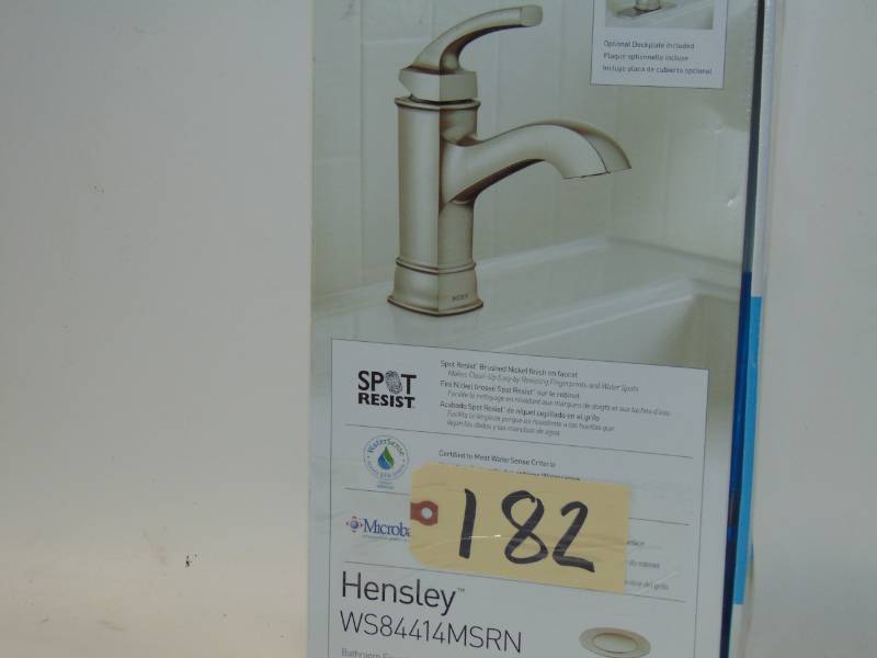 Hensley 4 in.  Bathroom FaucetSpot Resist Nickel