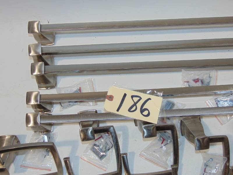 Hensley  Towel Bars  Towel Rings  Toilet Paper Holders