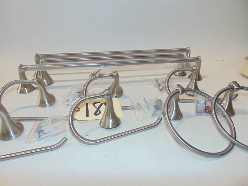Darcy Towel Bars  Towel Rings  Toilet Paper Holders