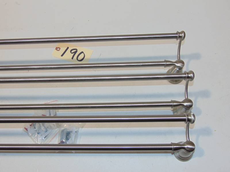 3  Banbury 24 in. Double Towel  Brushed Nickel