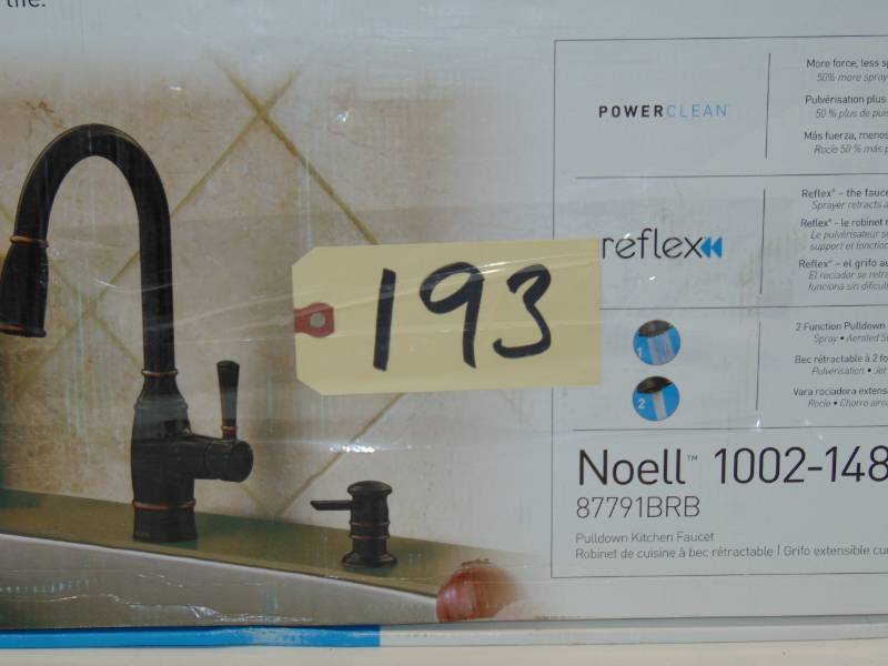 Noell Pull-Down Sprayer Kitchen Faucet Mediterranean Bronze