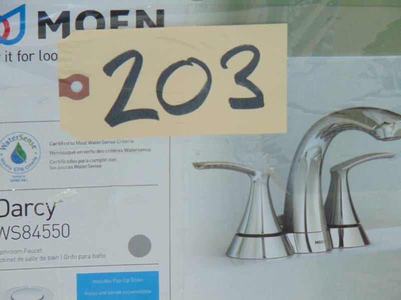 Darcy Bathroom Faucet  Brushed Nickel