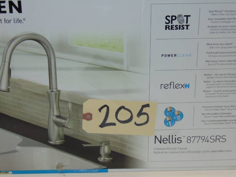 Nellis Pull-Down Sprayer Kitchen Faucet Stainless
