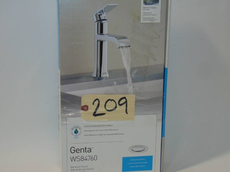 Genta Bathroom Faucet Chrome
