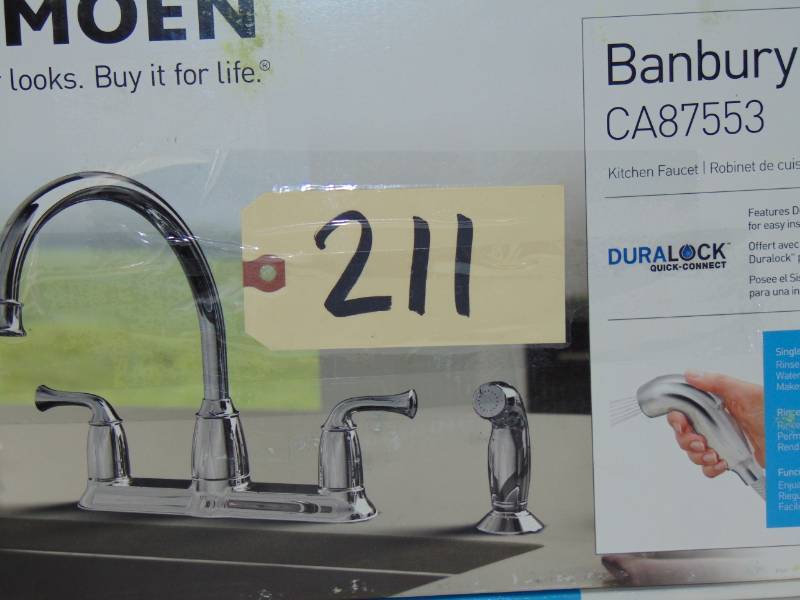 Banbury  Kitchen Faucet Chrome