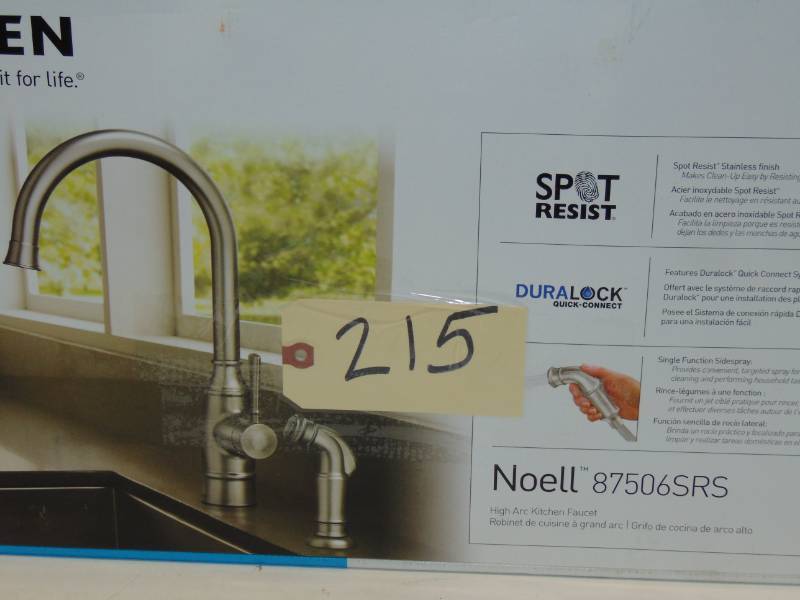 Noell Pull-Down Sprayer Kitchen Faucet Spot Resist Stainless