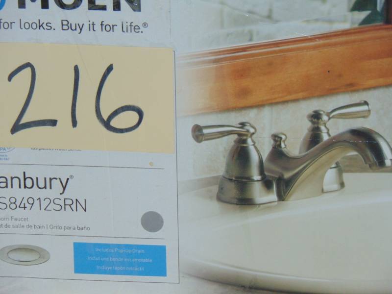 Banbury Bathroom Faucet  Brushed Nickel