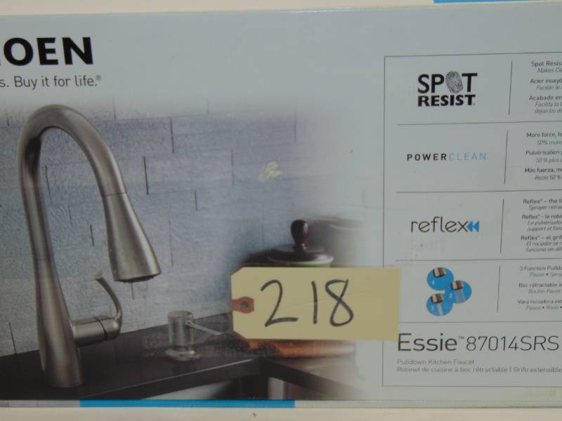 Essie  Pull-down Sprayer Kitchen Faucet Stainless