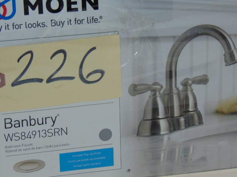 Banbury Bathroom Faucet  Brushed Nickel