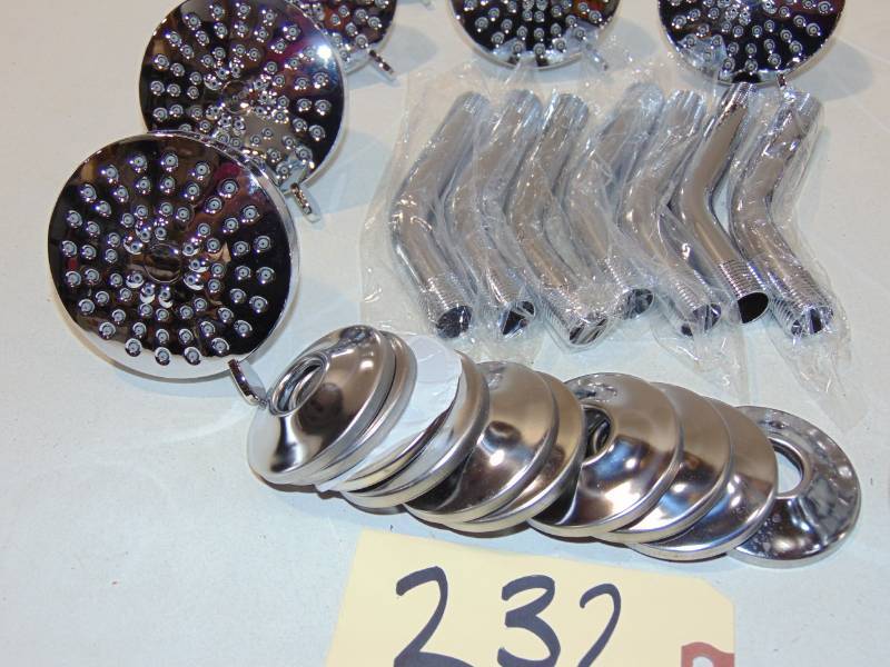 10 Showerhead in Chrome 4-Spray Pattern