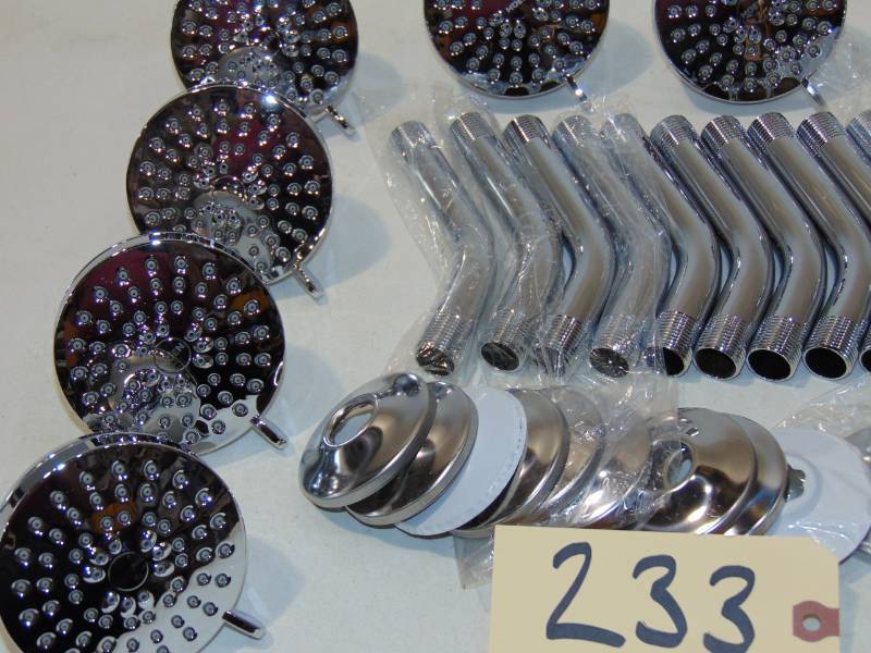 10 Showerhead in Chrome 4-Spray Pattern