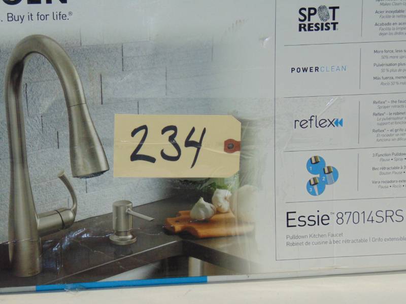 Essie  Pull-down Sprayer Kitchen Faucet Stainless