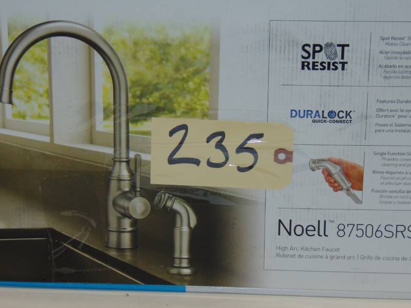 Noell Pull-Down Sprayer Kitchen Faucet Spot Resist Stainless