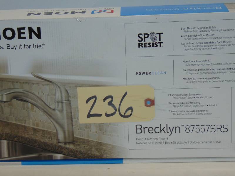 Brecklyn Pull-Out Sprayer Kitchen Faucet Stainless
