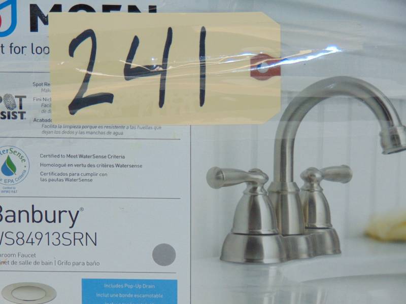 Banbury Bathroom Faucet  Brushed Nickel