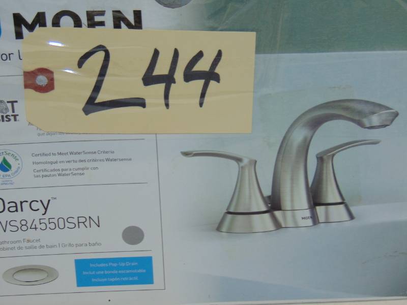 Darcy Bathroom Faucet  Brushed Nickel