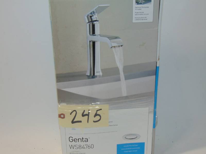 Genta Bathroom Faucet Chrome