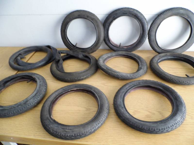 lot 104 image: Lot of 9 Tires  Tubes