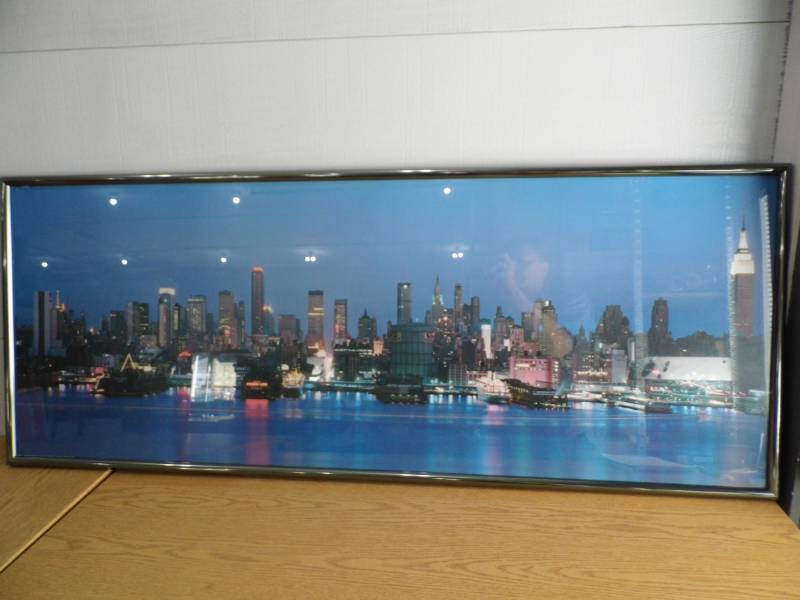 lot 106 image: New York Skyline Print