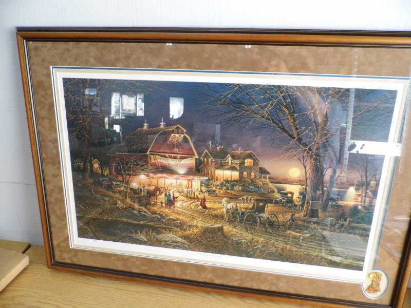 lot 107 image: Terry Redlin Harvest Moon Ball