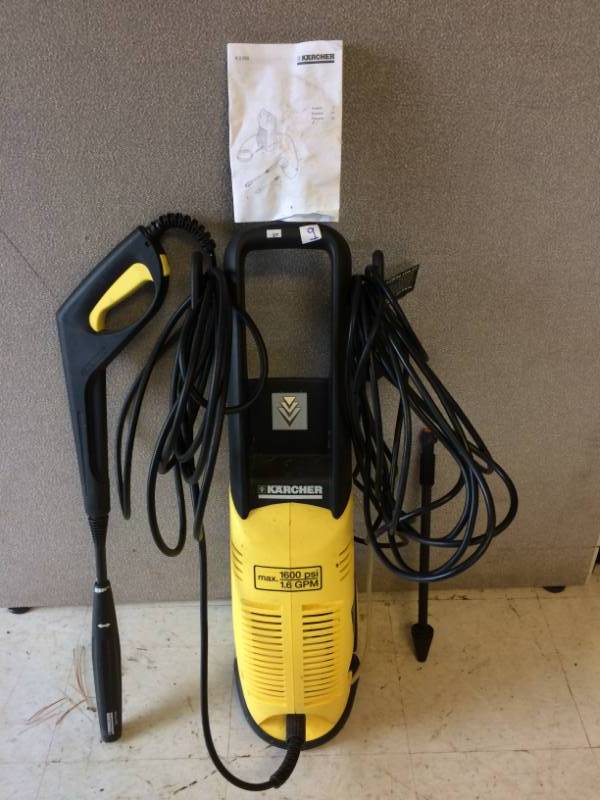 lot 9 image: Karcher Power Washer