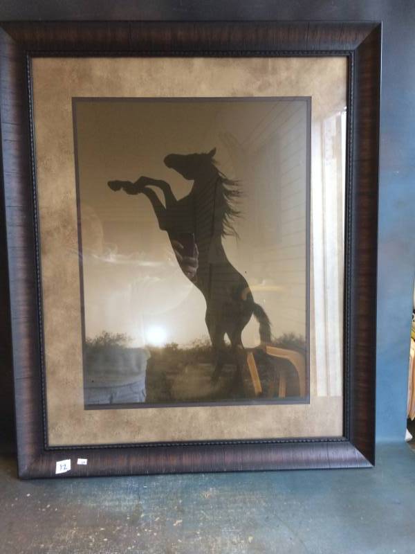 lot 12 image: horse picture
