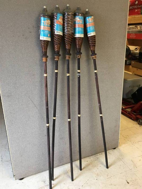 lot 35 image: Tiki Torches