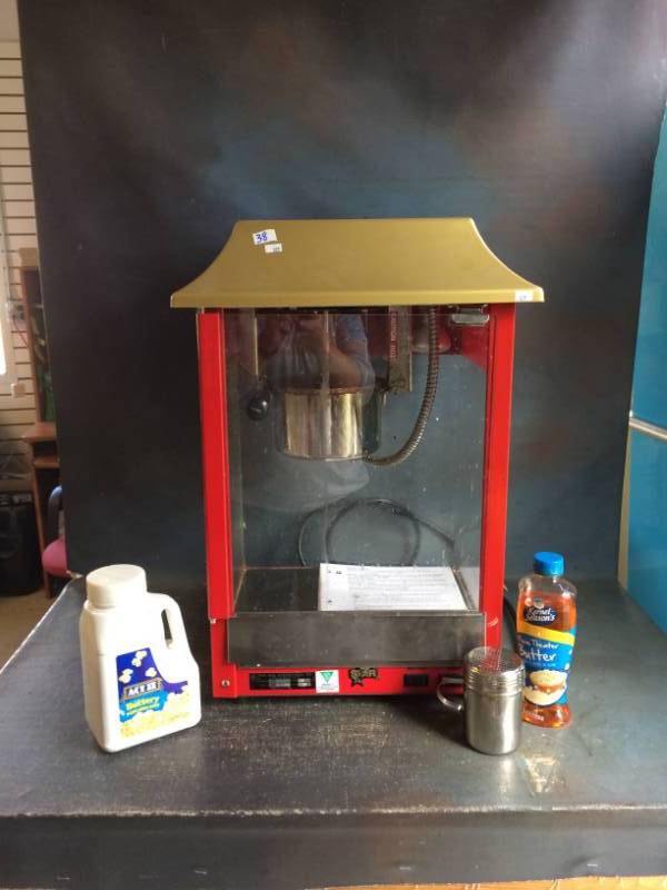 lot 38 image: Popcorn Machine