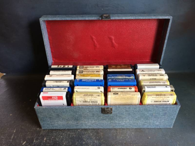 lot 41 image: 8 Track Tapes in Case