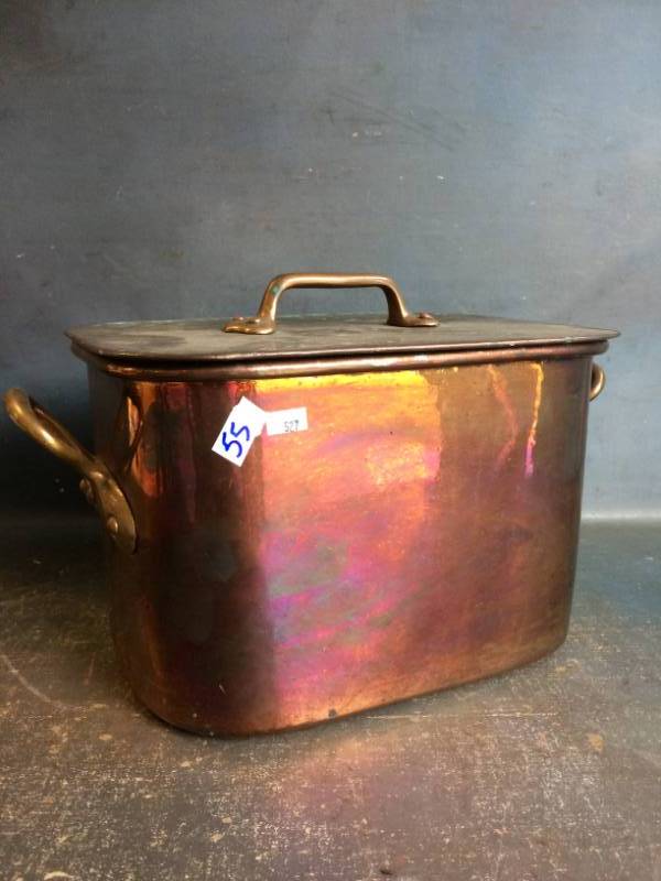 lot 55 image: Copper Ice Bucket
