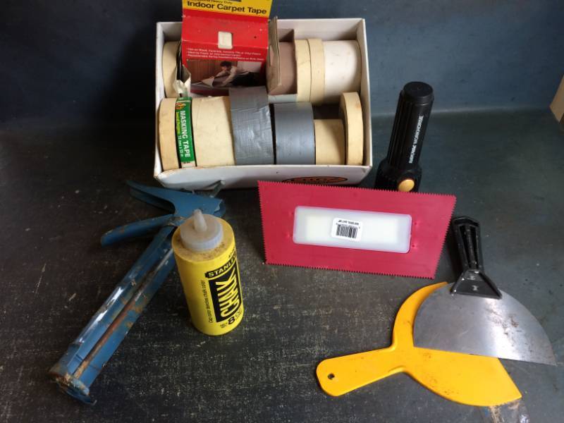 lot 57 image: Tape & tools