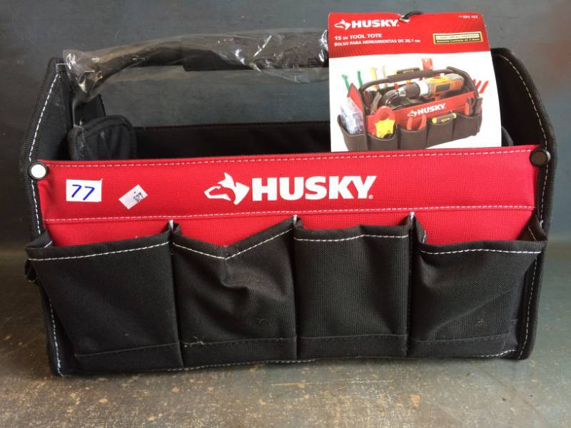 lot 77 image: Husky Tool Tote
