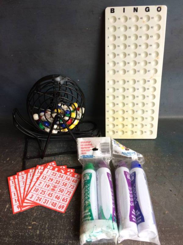 lot 88 image: Bingo Items