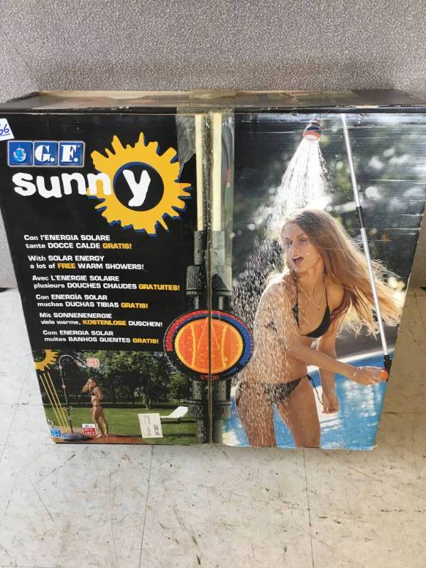 lot 66 image: Outdoor Solar Shower System