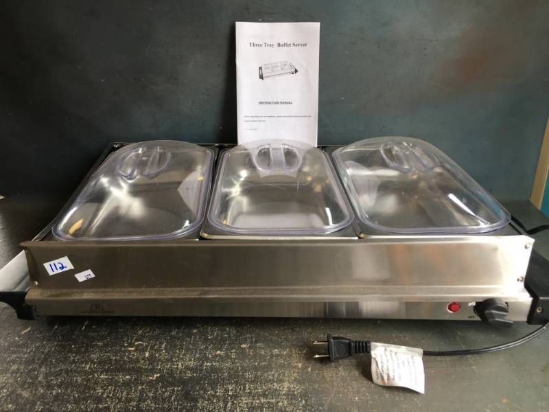 lot 112 image: Electric Buffet Server