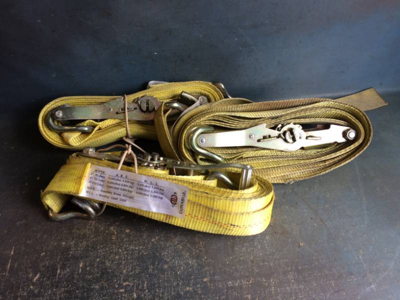 lot 130 image: Ratchet Straps
