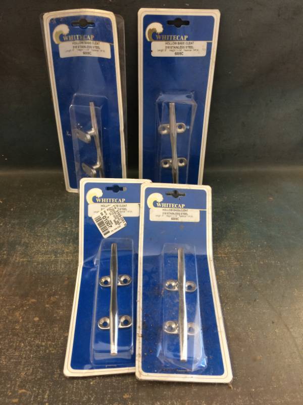 lot 187 image: 4 Hollow Base Cleat
