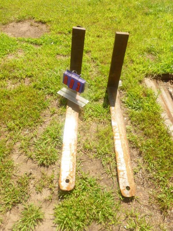 Pair of Forklift Forks