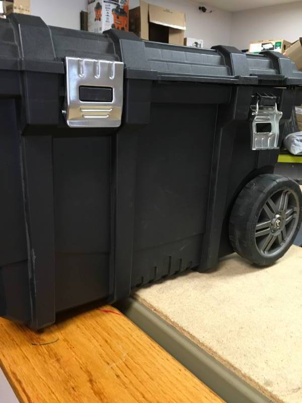 Husky 26 in. Connect Mobile Tool Box Black in good condition